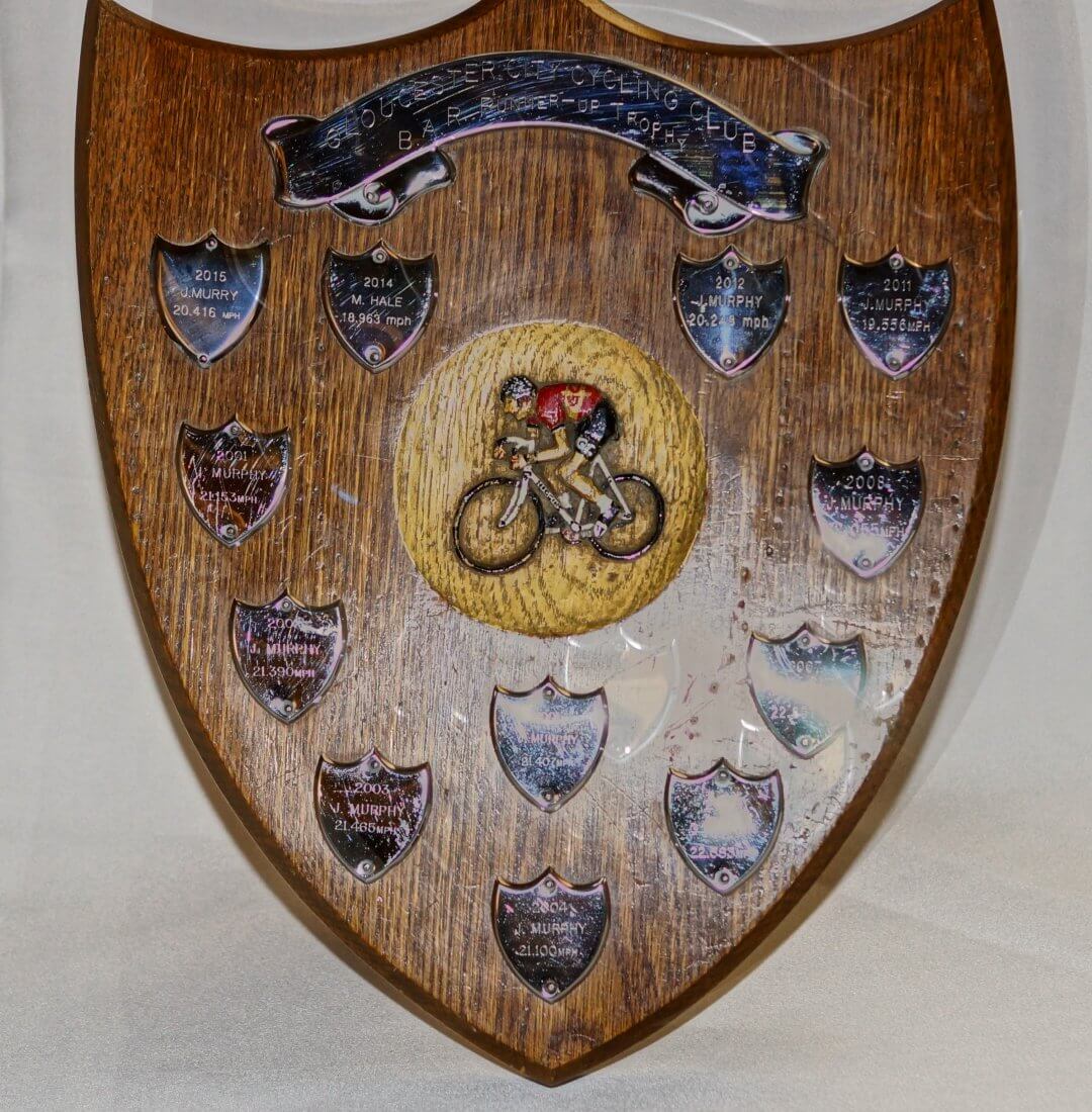 Medium Distance Time Trial Champion (formerly B.A.R. Runner-up Trophy)