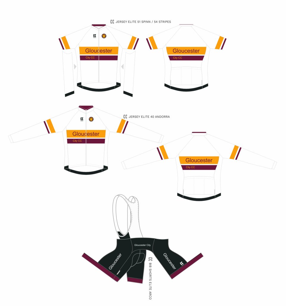 Club Kit Online Shop is now open Gloucester City Cycling Club