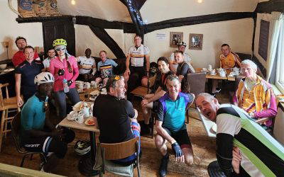Follow the leader to Tewkesbury, at a moderate pace
