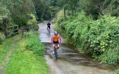 Steep hills, a slippery ford and a missed turn