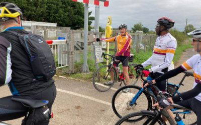 First ride of October, to Soudley