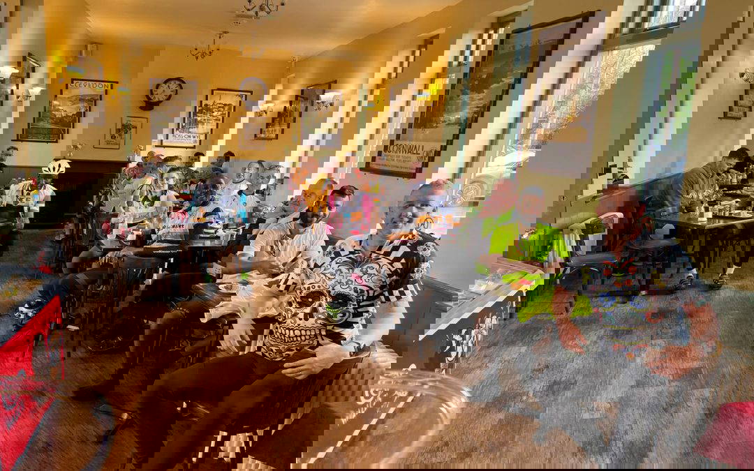 Enjoying the dry weather