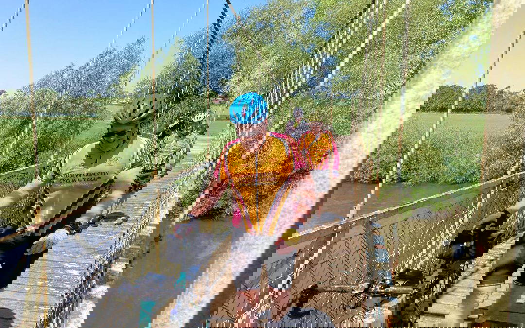 Glad to be cycling in the summer