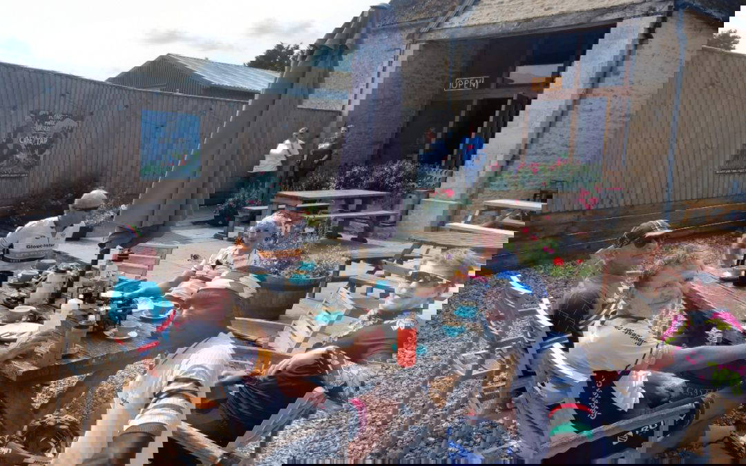 Brutal start to tempo ride