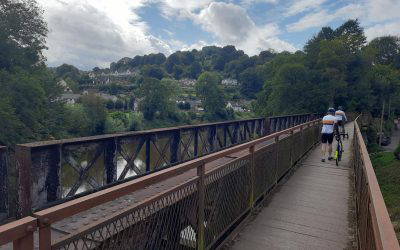 Hills and bridges around the Welsh borders