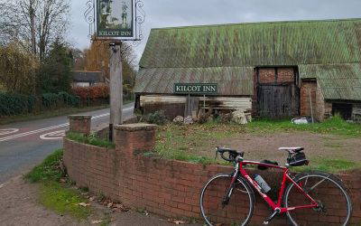 The afternoon ride, finding geology hidden by the morning’s leafy route