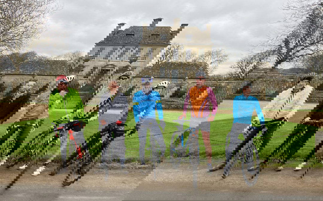 A ride dedicated to absent friends