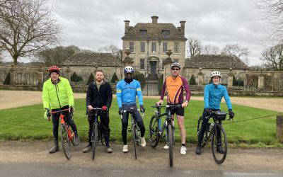 A ride dedicated to absent friends